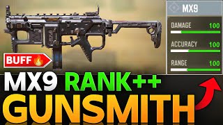 MX9 IS BACK 🔥 BEST GUNSMITH  MX9 BUFF BUILD CALL OF DUTY MOBILE [upl. by Noral117]