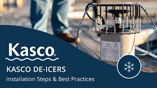 Kasco Deicer Installation Steps and Best Practice Guide [upl. by Lagiba]