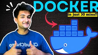 Complete Docker course in 30 mins  Docker Tutorial for Beginners 2024 [upl. by Simons]