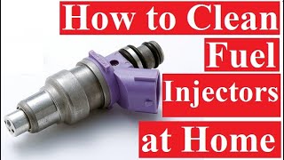 How to do DIY fuel injector cleaning at home [upl. by Gapin]