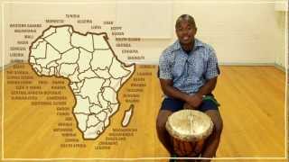 Fiveish Minute Drum Lesson  African Drumming Lesson 1 The Djembe [upl. by Laerdna395]