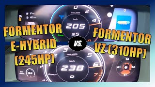 Cupra Formentor VZ VS Cupra Formentor EHybrid  0200kmh  CarPerformance Media [upl. by Jansson]