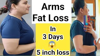 REDUCE FLABBY ARMS  3 DAYS CHALLENGE TO REDUCE ARMS FAT BAT WINGS  LOSE ARM FAT FAST [upl. by Darcia]