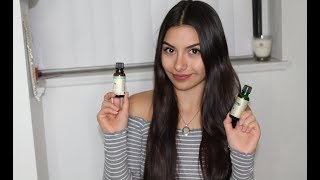 HOW I USE ESSENTIAL OILS IN MY HAIR CARE ROUTINE [upl. by Stauffer]