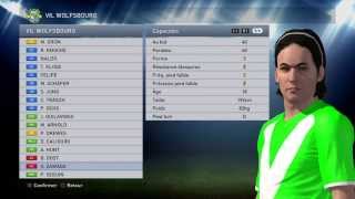 PES 2015 VfL Wolfsburg players [upl. by Ahsait]