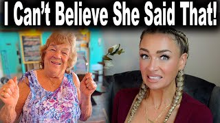 81 Year Old Lady Spills the Tea  Taking My Grandma to Lunch 😆 [upl. by Wehhtam]