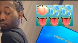 Offset plays with cardi b puy [upl. by Kreg634]