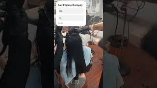 Hair treatment inning viral hairtreatment viral short video 💯📸 [upl. by Sacttler]