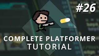 GameMaker Studio 2 Complete Platformer Tutorial Part 26 Gun Kickback [upl. by Assadah]