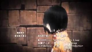 Shingeki no Kyojin 進撃の巨人 ED 2 Ending 2 great escape [upl. by Attinahs]