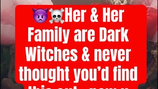 👿☠️Her amp Her Family r Dark Witches amp never thought you’d find out🧐u don’t want nothing 2 do w them [upl. by Bernarr]