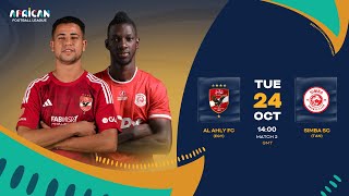 Replay Al Ahly FC v Simba SC  Français [upl. by Atinej]