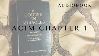 A Course in Miracles Chapter 1 THE MEANING OF MIRACLES Audiobook [upl. by Cormack]