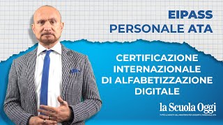 Eipass Certificazione internazionale di alfabetizzazione digitale ATA [upl. by Drucy110]