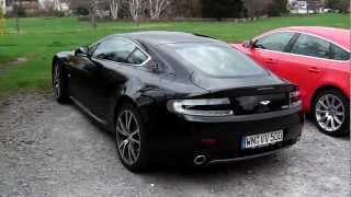 Aston Martin V8 Vantage  Black Forest South Germany [upl. by Dafodil937]