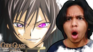 THIS GUY IS SO OVERPOWERED🔥  CODE GEASS EPISODE 1 REACTION [upl. by Ynehteb]