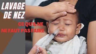 Comment utiliser un mouche bébé  DEBOUCHER LE NEZ DUN ENFANT [upl. by Demy]