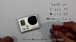 How long can I record for with a 64GB MicroSD card GoPro HERO3 Black Edition Protune ON [upl. by Leba306]