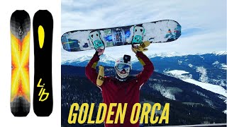 Lib Tech Golden Orca 2022 Snowboard Review [upl. by Atinoj]