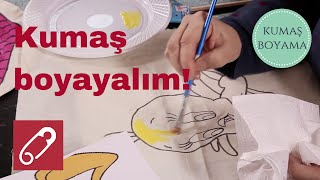 Kumaş boyama nasıl yapılır  10marifet [upl. by Franciskus549]