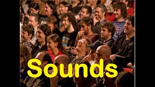 Crowd Laughing Sound Effects All Sounds [upl. by Suiram127]