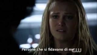 The100 Bellamy e Clarke quotTu mi hai abbandonatoquot 3x05 Sub Ita [upl. by Alicul952]