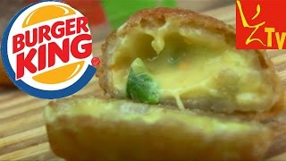 Ostre papryczki nuggetsy Burger King TEST JEDZENIA [upl. by Hesky]