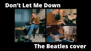 Don’t Let Me Down  The Beatles cover 🎸 Guitar Loop amp Keyboard [upl. by Eehc]