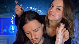 ASMR MA COPINE PREND SOIN DE MOI 🤩  sons ULTRA RELAXANT 🥱 [upl. by Yllah866]