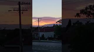 Beautiful sunset in Stawell victoria shortfeed sunset sky australia [upl. by Lannie124]