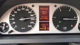 MERCEDES B200 CDI TOP SPEED [upl. by Ferrick]