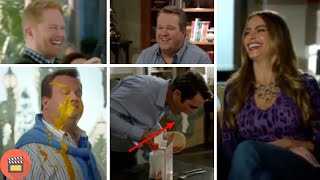 Modern Family Bloopers  Season 5 [upl. by Akcirederf]