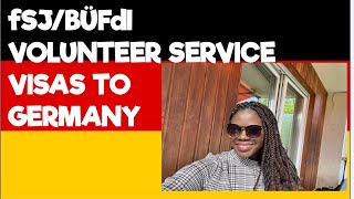 FSJBFD GERMANYNATIONAL VISA SCHENGEN VISA HOW TO APPLY FOR A VOLUNTEER SERVICE VISA TO GERMANY [upl. by Animsay57]