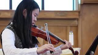 52 Gloria Li Violin Recital – My Favorite Things amp Edelweiss by Richard Rogers [upl. by Brand]