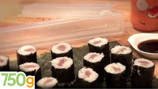 Recette de Makis pour les nuls  750g [upl. by Annaoy564]