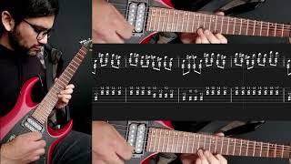 Signs of the Swarm  Nightcrawler  Guitar Cover  TABS [upl. by Lilah]