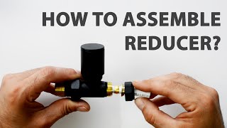 How To Use 15mm To 10 mm Microbore Pipe Reducer in Radiator Valve  elegantradiatorscouk [upl. by Trebliw]