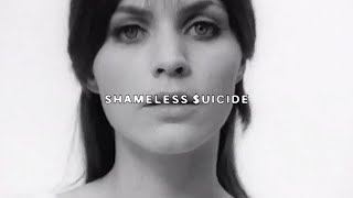 UICIDEBOY x SHAKEWELL  SHAMELESS UICIDE Lyric Video [upl. by Donovan]