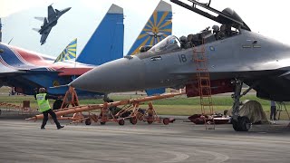 AWESOME SU 30 MKM DISPLAY LIMA AIRSHOW 2017 LANGKAWI MALAYSIA [upl. by Tally416]