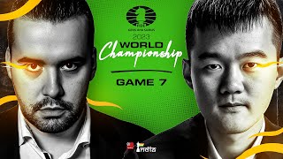 Nepomniachtchi vs Ding Liren Commentary by Vidit  FIDE World Championships 2023  Game 7 [upl. by Argile]