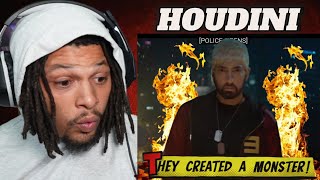 SLIM AND EM MERGED  Eminem  Houdini Reaction [upl. by Nivahb]