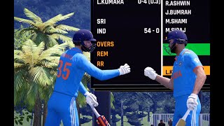 IND vs SL  T10 Cricket  PC HD gameplay cricket24 [upl. by Rawde]