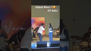 Iqlipse Nova in IIT motivation concert iqlipsenova jeemains2024 neet neet2024 cute iitdelhi [upl. by Namreg593]