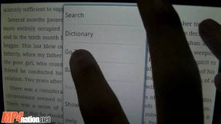 Aldiko eBook Reader Android App Review  RK2808 Android Tablet [upl. by Odysseus393]