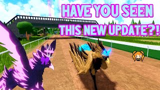 You Havent Seen THIS in Roblox HORSE WORLD Hippogriff  Race  Hose  NEW Map [upl. by Rebba]