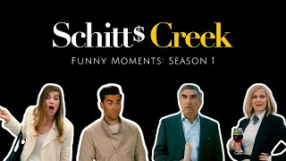 Schitts Creek Funny Moments Season 1 HD [upl. by Enileda]