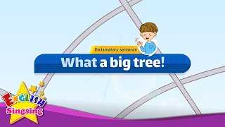 Exclamatory sentence What a big tree  Easy Dialogue  Role Play [upl. by Garfield]