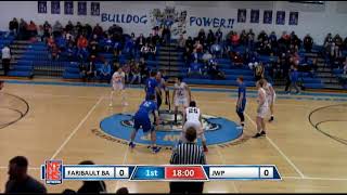 12617 JWP Vs Faribault Bethlehem Academy boys basketball [upl. by Cointon]