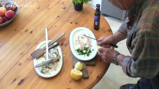 At Home with Antonio Carluccio  Fillets of Sea Bass with lemon oli [upl. by Eatnohs91]