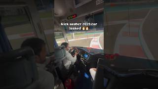 Kick Sauber 2025 Car leaked Car will be used even during drivers parade f1 f12024 [upl. by Nawk341]